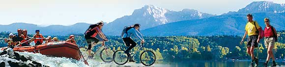 Sportlich im Sommer in Kirchanschöring